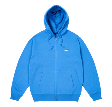 BLUE SPORT ZIP HOODIE