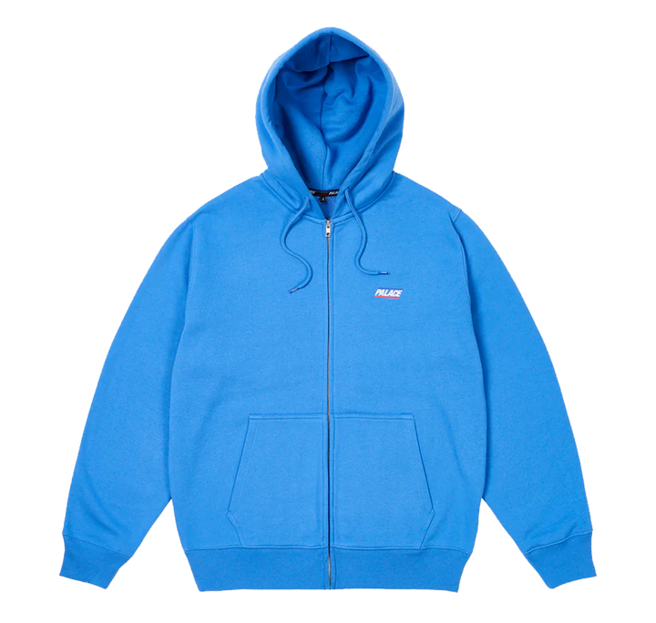 BLUE SPORT ZIP HOODIE