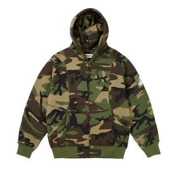 CAMO ZIP HOODIE