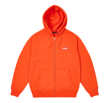 ORANGE SPORT ZIP HOODIE