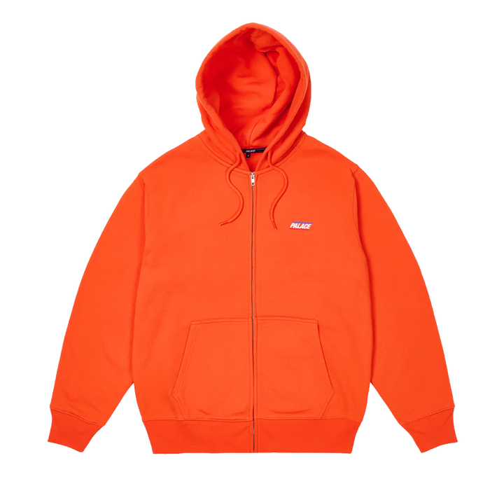 ORANGE SPORT ZIP HOODIE